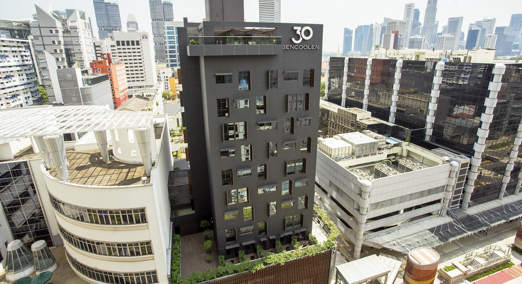 30 Bencoolen Hotell Singapore Eksteriør bilde
